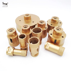 Taglierina per punte da trapano per sega a tazza della migliore qualità brasata sottovuoto diamantata per foratura di pietre di marmo di gres porcellanato - Product Image 5