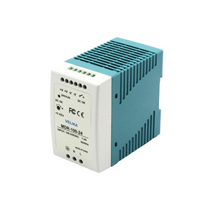 เวลิกา เอ็มดีอาร์-100-24 ไดน์เรลสวิตชิ่งพาวเวอร์ซัพพลาย 24V 4.0A เอาต์พุตเดี่ยว 100-240Vac อินพุต - Product Image 1