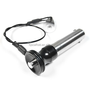 Goupilles à dégagement rapide en acier inoxydable et <span class=keywords><strong>aluminium</strong></span> de haute résistance de 3/8 pouces indexant les plongeurs à bille à ressort avec porte-clés - Product Image 5