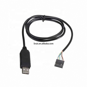 Ftdi FT232RL 6pin <span class=keywords><strong>USB</strong></span> để TTL UART nối tiếp dây adapter <span class=keywords><strong>RS232</strong></span> tải về cáp module với chỉ số LED Phụ kiện điện tử - Product Image 1