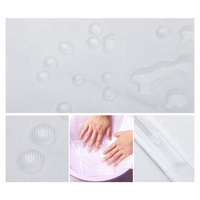 Housse de vêtement en polyester transparente personnalisée avec logo sur mesure, vente en gros, durable, écologique, haute qualité