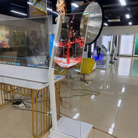 Panel OLED Transparan 30 55 Inci, Signage Digital dan Layar Periklanan, Pemutar Iklan Layar OLED Transparan