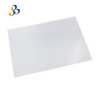 Feuille de plastique PS blanche brillante de 1 mm ou 2 mm, imprimable, 1220x2440 mm