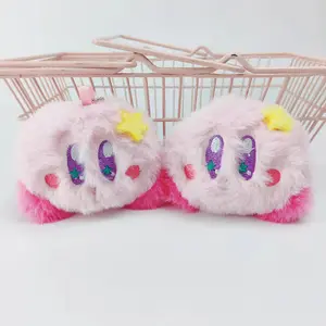 4 ''più venduti Anime cartoni animati accessori chiave borsa ciondoli portachiavi peluche piccoli regali simpatici giocattoli morbidi per ragazze Kis