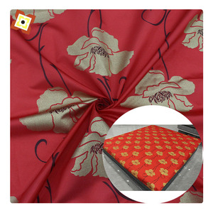 Factory <span class=keywords><strong>Outlet</strong></span> ligero urdimbre tejido impreso Funda de colchón barata y tela de tapicería estilo liso al por mayor - Product Image 1