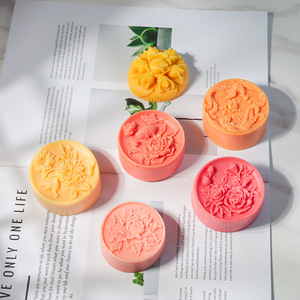 3D Khuôn Xà Phòng Vòng Hoa Hình Silicone Khuôn Khắc Nến Xà Phòng Làm Công Cụ Cookie Sô Cô La Món Tráng Miệng Nướng Công Cụ - Product Image 4