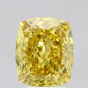 Diamant VS2 de haute qualité, taille coussin modifiée, pierre brute, forme coussin bien définie, forte luminosité, attrait visuel élégant - Product Image 1