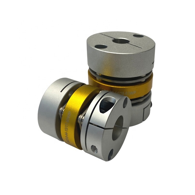 Factory Direct Sale Double Disk-type Flexible Coupling Shaft Coupler Single Double Diaphragm for Stepper Motor
