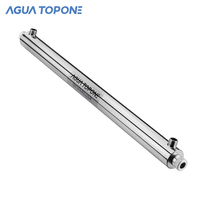 Lâmpadas ultravioleta da china, 12 gpm uv 55w 6w para sistema de filtro de água osmose reversa