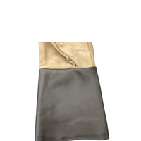 Autres accessoires de soudage : Gants à manchette en cuir, spéciaux, résistants à l'usure, antidérapants, en cuir de vachette, pour la protection du travail, à manches longues