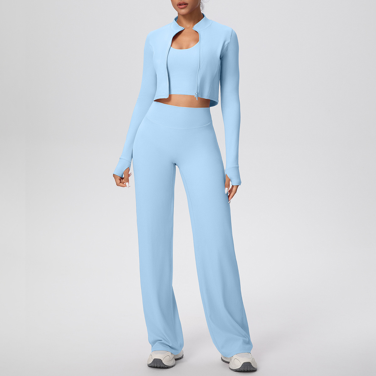 7125 + 7126 + 7128 set di tre pezzi-blu cielo