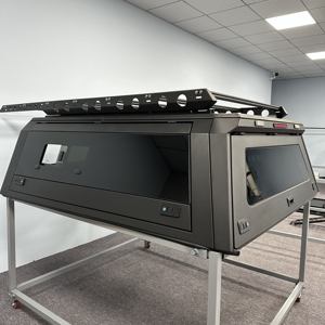 Capot de camionnette en aluminium personnalisé 4x4 - Capot rigide pour camionnette - Capot de camionnette résistant aux intempéries pour TOYOTA TACOMA/ <span class=keywords><strong>HILUX</strong></span> REVO 5.0FT - Product Image 3