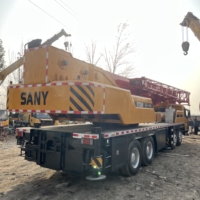 Ucuz Fiyatlı İkinci El STC500 Kamyon Vinci 50 Ton Kaldırma Kapasitesi İyi Durumda Motor Şanzıman Motor Pompası Rulman Gövdesi Dahil
