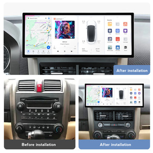 Écran <span class=keywords><strong>Radio</strong></span> Multimédia Android DUDU7 pour Véhicule Berline 12,3 Pouces Moniteur GPS Carte SIM Support Fibre Coaxiale AMP <span class=keywords><strong>Cam</strong></span>éra Arrière - Product Image 3