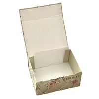 Boîtes d'emballage cosmétiques de luxe Jinbar, boîtes cadeaux en papier rigides écologiques haut de gamme personnalisées, logo avec revêtement UV