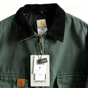Veste de travail utilitaire pour homme, doublure en coton, tissu mélangé, vêtement d'extérieur décontracté avec plusieurs poches, fermeture éclair, <span class=keywords><strong>manteau</strong></span> d'hiver épais - Product Image 3