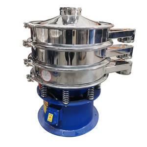 เครื่องตะแกรงสั่นแบบหมุนพร้อมมอเตอร์สแตนเลสสำหรับการแปรรูปอาหารและการแยกน้ำตาล - Product Image 5