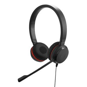Casque USB stéréo <span class=keywords><strong>Jabra</strong></span> Evolve 20 MS d'origine avec micro anti-bruit pour Microsoft Teams, centre d'appels, bureau, conférences - Product Image 2