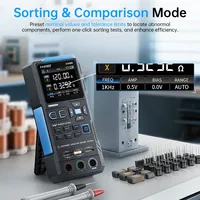 Testeur numérique de pont LCR ESR haute précision HEDAO LC1020E avec précision de 0,3, communication USB-Type C, écran LCD TFT de 2,8 pouces pour