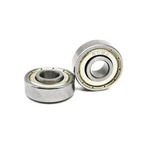 ตลับลูกปืนเม็ดกลมร่องลึกคุณภาพสูง ผลิตจากเหล็กโครเมียม รุ่น 608-2RS 608ZZ ขนาด 8*22*7/9 มม. - Product Image 1