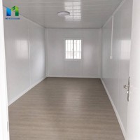 Maison conteneur détachable de 20 pieds pour bureau, panneaux sandwich, design chinois, anti-corrosion, étanche, idéale pour salle de sport et salle de bain