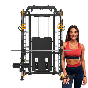 Khung tập luyện đa năng MND Series <span class=keywords><strong>High</strong></span>-Low Pull, kiểu Squat, Double Bird Smith, ba trong một - Product Image 1