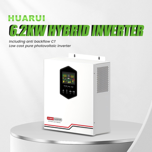 HG6200Q 6200W ระบบไฮบริดพลังงานแสงอาทิตย์ MPPT120A 30A กำลังขับ 95% ประสิทธิภาพสูง สำหรับใช้ในครัวเรือนและโรงงาน ปรับแต่งได้ HG6200Q พร้อมระบบป้องกันกระแสย้อนกลับ - Product Image 1