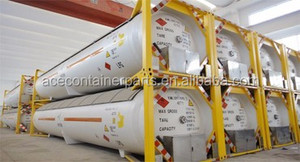 Un T50 40ft New <span class=keywords><strong>ISO</strong></span> Tank <span class=keywords><strong>container</strong></span> <span class=keywords><strong>40</strong></span> <span class=keywords><strong>feet</strong></span> LPG ngang tàu Áp lực nén khí hóa lỏng Propane - Product Image 6