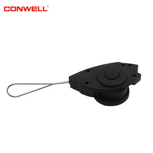 FTTH penjepit kabel serat optik, FTTH Stainless Steel 201/penjepit tekanan Wedge plastik untuk kawat udara - Product Image 4