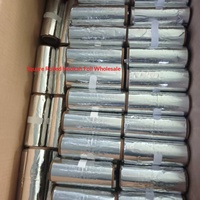 Rouleaux de papier d'aluminium carrés pré-perforés jetables pour chicha