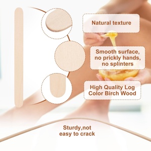 Bâtonnets de crème glacée en bois de bouleau écologiques, de qualité alimentaire, biologiques, personnalisables et adaptés à la consommation humaine - Product Image 6