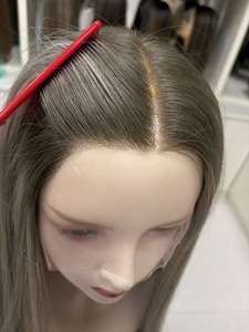 Pelucas de Cabello Humano Virgen al Por Mayor con Frente de Encaje Suizo HD, Transparentes y Transpirables, con un Aspecto Natural, Tallas S, M, L - Product Image 6