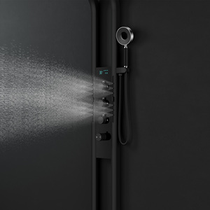 Ensemble de <span class=keywords><strong>Douche</strong></span> en Acier Inoxydable avec Thermostat LED, Système de Robinet de <span class=keywords><strong>Douche</strong></span> de Pluie pour Salle de Bain - Product Image 6