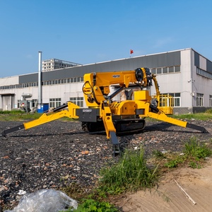 Grue araignée chenillée compacte de 5 tonnes avec nacelle et flèche de levage, ventouse à verre, prix direct usine - Product Image 6