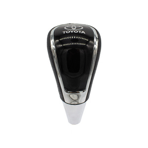Toyota Automatic Gear Shift Knob Leather Ergonomic Car <b>Interior</b> <b>Accessory</b> - Product Image 2