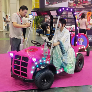 Cổ điển Gleamy 1800W động cơ đi-on máy kéo dành cho người lớn-trẻ em trang trại công viên chủ đề xe cho trung tâm mua sắm trong nhà phiêu lưu vui vẻ - Product Image 1