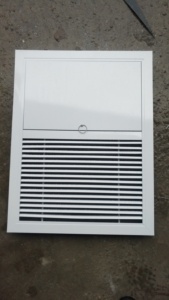 Sortie d'air rectangulaire à pression positive <span class=keywords><strong>en</strong></span> acier inoxydable de haute qualité pour escalier – Équipement de ventilation CVC essentiel pour la sécurité - Product Image 6