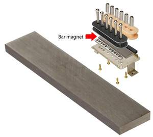 Imanes de pastilla de guitarra de 5 varillas Alnico de alto rendimiento, gran oferta, cuerdas y piezas de instrumentos de cubierta para uso musical - Product Image 4
