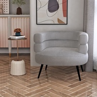 Canapé chaise aile or luxe pas cher meubles nordiques moderne en gros salon accent métal salle à manger velours salon canapés chaises