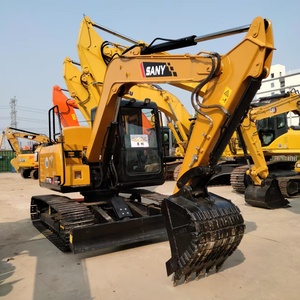 รถขุดขนาดเล็ก Sany SY75C 7.5 ตัน มือสอง เครื่องยนต์ Isuzu ระบบควบคุม PLC ระบบไฮดรอลิก KYB รุ่นปี 2019 - Product Image 5