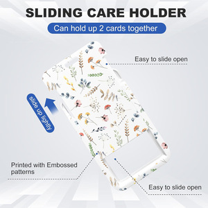 Wholesale flower and leaf badge clips with detachable lanyards, retractable badge rolls, <b>ID</b> card lanyards - Product Image 3