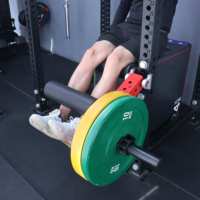 Support de fixation TOPTONS pour exercices de flexion/extension des jambes - Équipement d'exercice des jambes robuste de qualité commerciale pour les salles de sport
