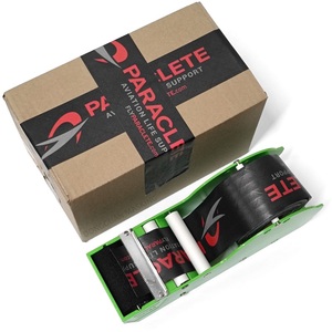 Custom Colored Logo Eco Friendly Water Activate Wet Bufflalo Paper <strong>Tape</strong> Reinforced Printed Kraft Paper With Logo - Product Image 2