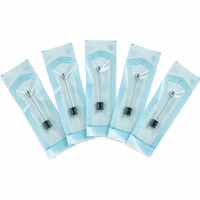 Flacon en verre borosilicate lisse de 3 ml, rechargeable, compatible avec les cartouches réutilisables V2 V3 V4