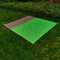 Tapis de plage surdimensionné, imperméable et anti-sable, en nylon Ripstop durable, couverture de pique-nique et de camping résistante au sable, taille personnalisable avec poche
