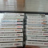 Nouvelle compilation de cartes de cartouche de jeu 520 273 280 318 468 482 502 500 488 208 en 1 Multi Cart pour DSL Ds 3ds 2ds Super Multi Cart