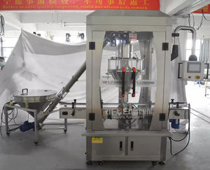 Máquina automática de llenado de polvo con tornillo, máquina de embalaje para latas y botellas - Product Image 2