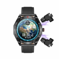 Reloj Inteligente 2 en 1 con Auriculares TWS, Monitor de Actividad Física para Hombre, Monitor de Ritmo Cardíaco y Sueño, Resistente al Agua IP67 para Deportes al Aire Libre
