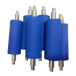 Chất lượng cao linh hoạt Polyurethane con lăn cao su cao cấp của nhà cung cấp cao su bọc con lăn cho băng tải - Product Image 4
