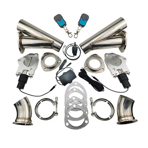 Valve d'échappement électrique 2, 2.25, 2.5, 3 pouces avec commande à distance et manuelle pour mise à niveau et modernisation - Product Image 5